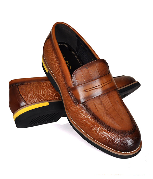 Brown Aldo Penny Loafers