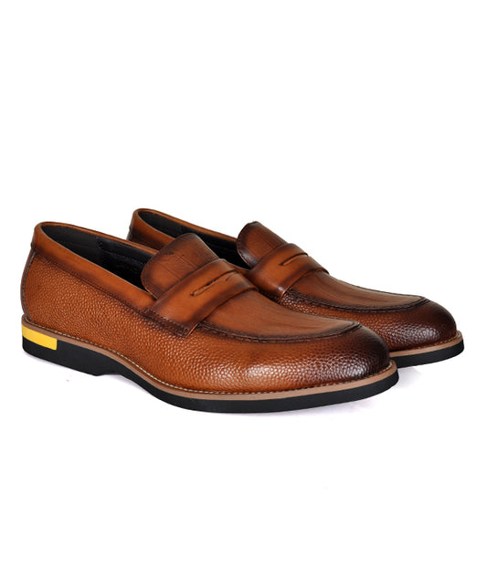 Brown Aldo Penny Loafers