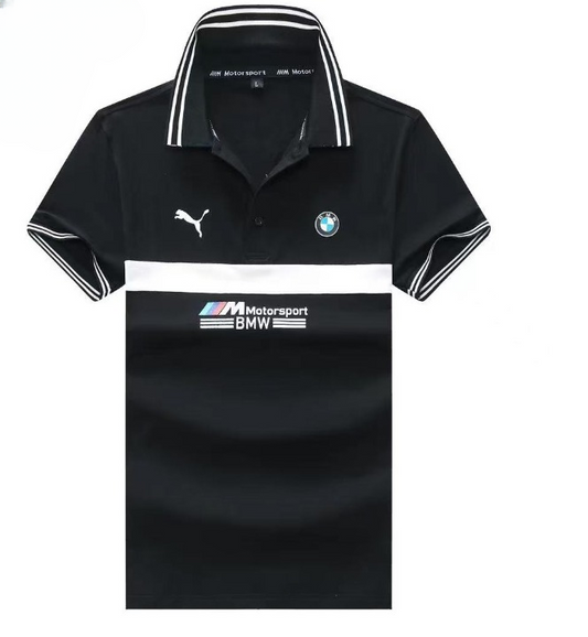 Motorsport BMW black polo shirt