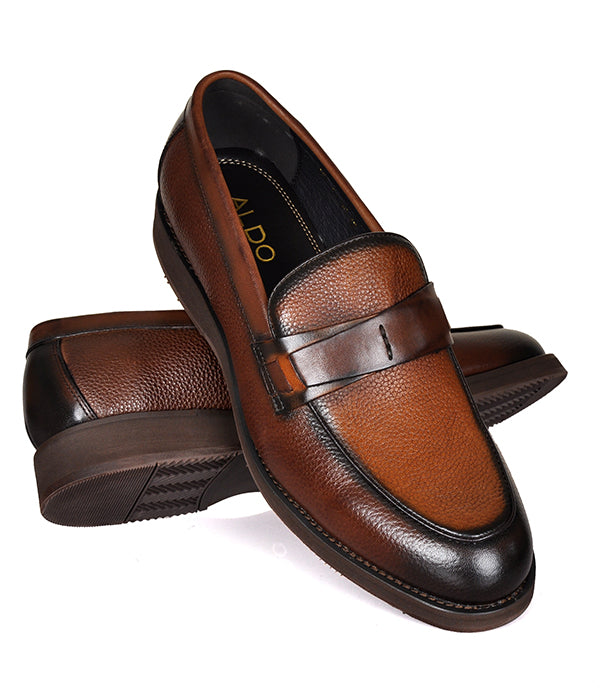 Aldo Brown Penny Loafers