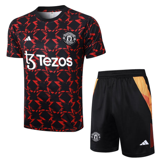 24/25 Manchester United Black/Red Special Training Kit