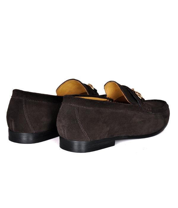 Aldo Men's Suede Horse-bit Shoe | Coffee