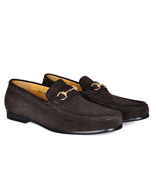 Aldo Men's Suede Horse-bit Shoe | Coffee