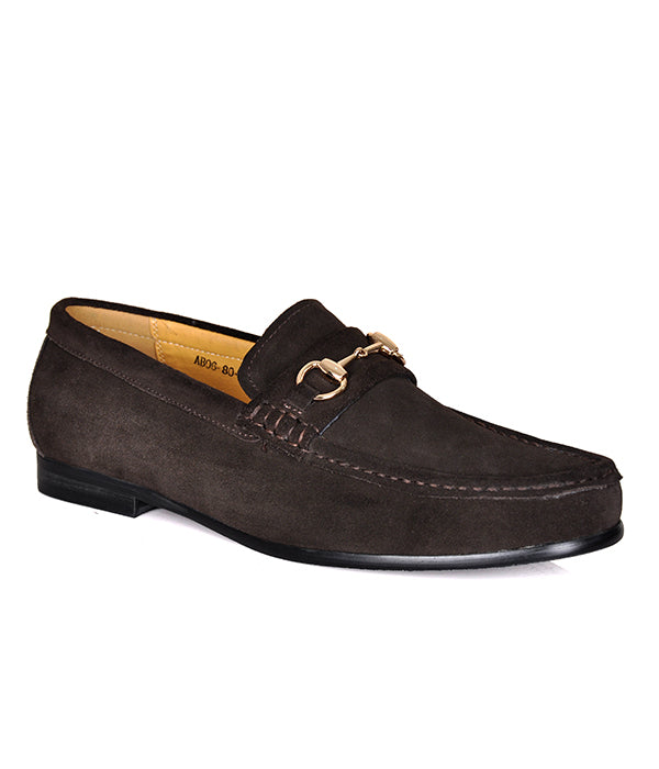 Aldo Men's Suede Horse-bit Shoe | Coffee