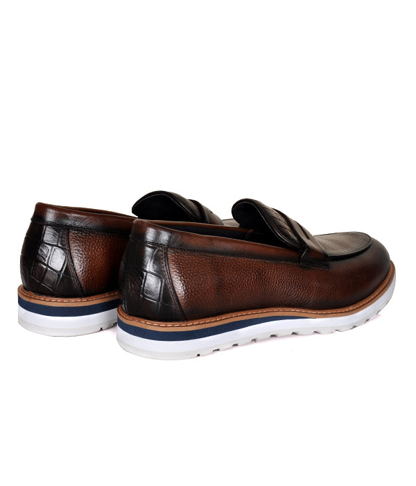 Aldo Coffee Penny Loafers