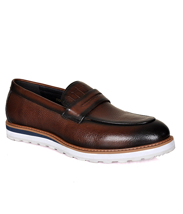 Aldo Coffee Penny Loafers