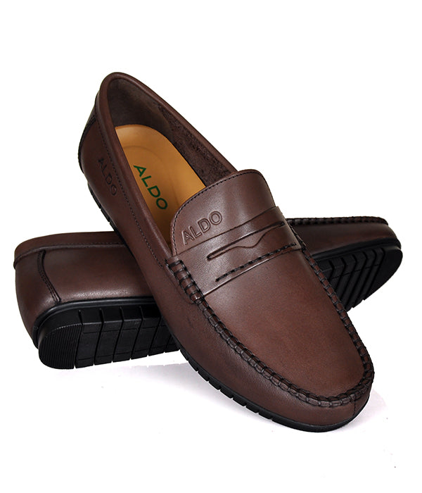 Coffee Aldo Penny Loafers