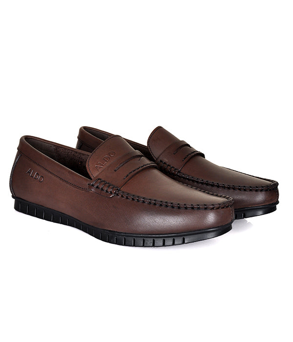 Coffee Aldo Penny Loafers