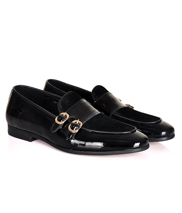 Aldo Patent Black Leather Shoes