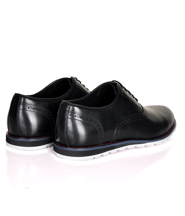 Aldo Oxford Black Leather Shoes