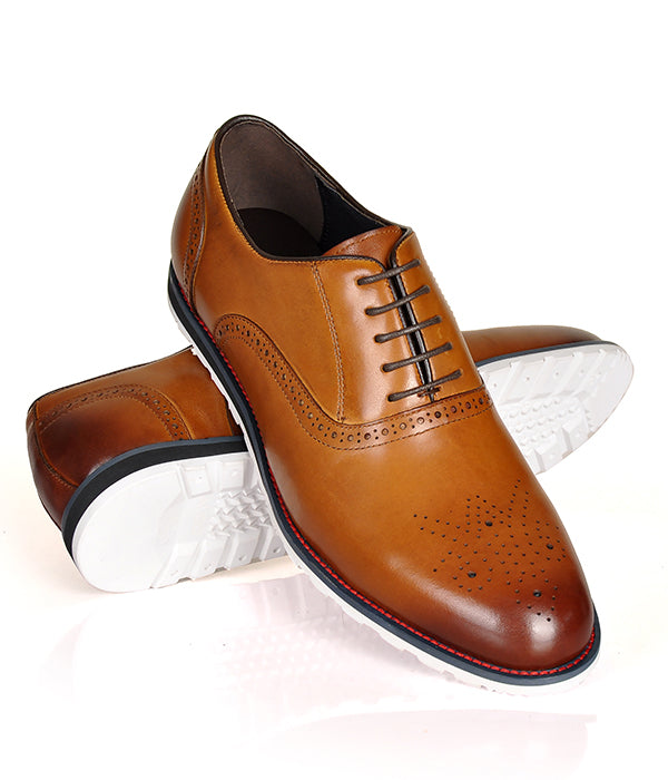 Aldo Oxford Brown Leather Shoes