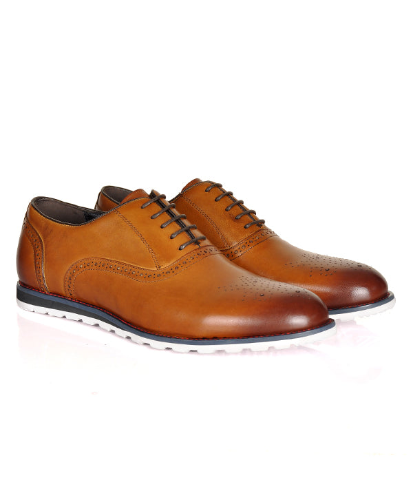 Aldo Oxford Brown Leather Shoes – Ajebomarket