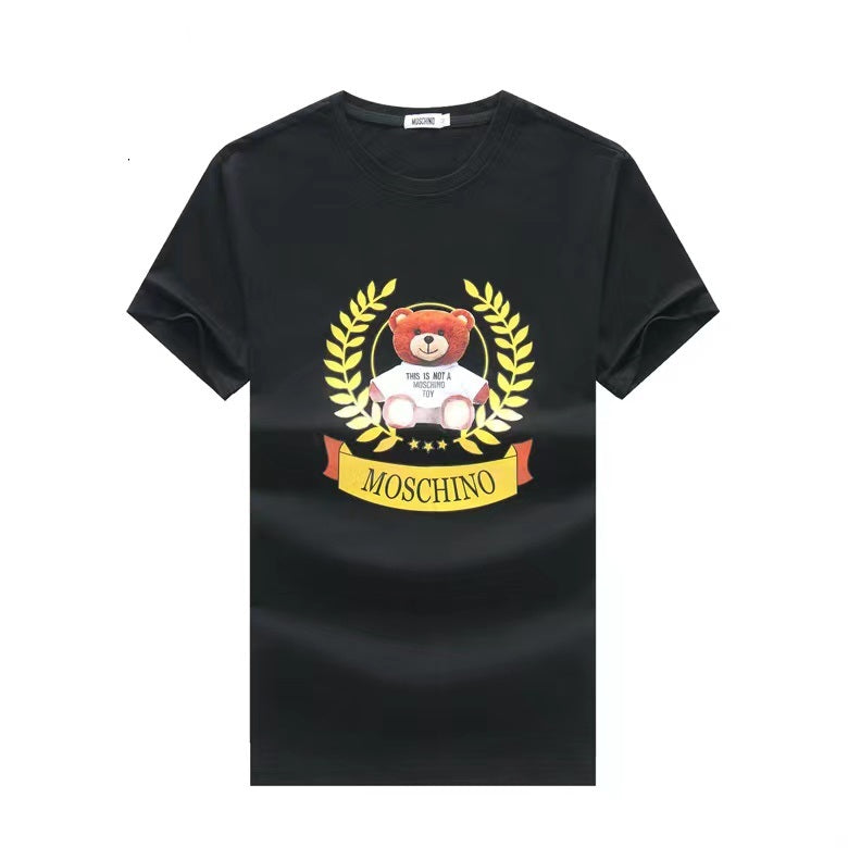 Moschino Couture Fitted T-shirt-Black