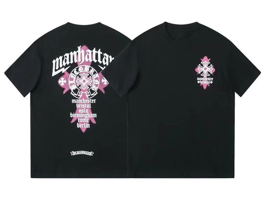Chrome Hearts crew neck black t-shirt