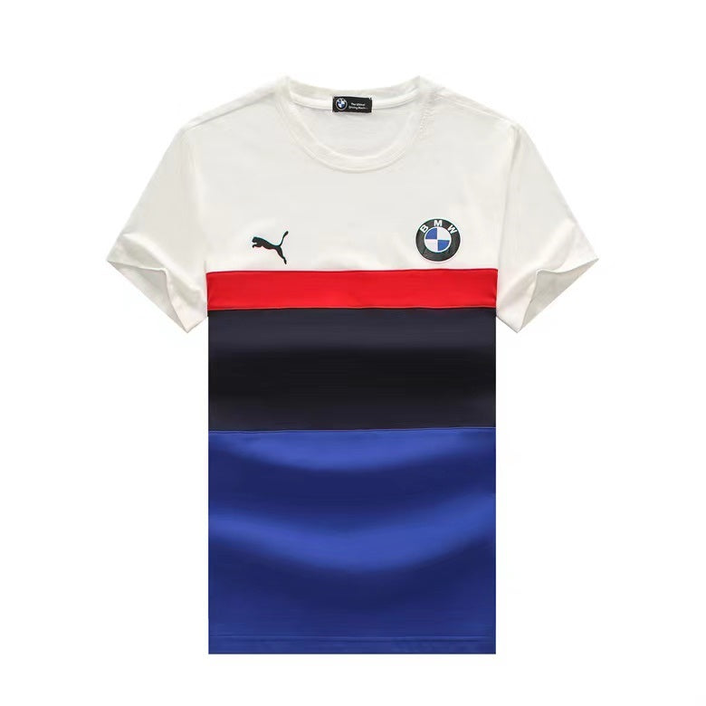 Puma BMW Men's Cotton Fitted Shirt-Multicolor
