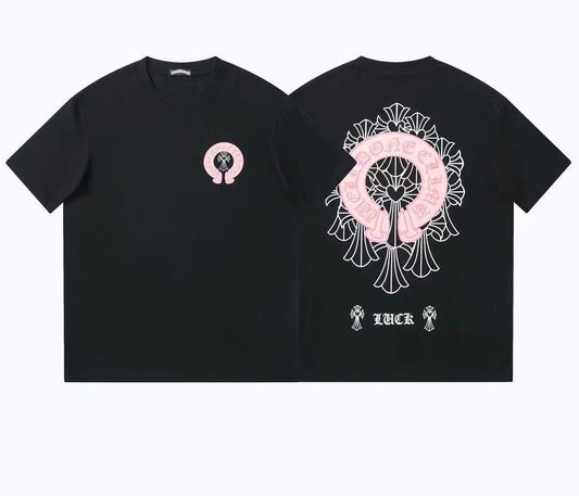 Chrome Hearts crew neck black Tee