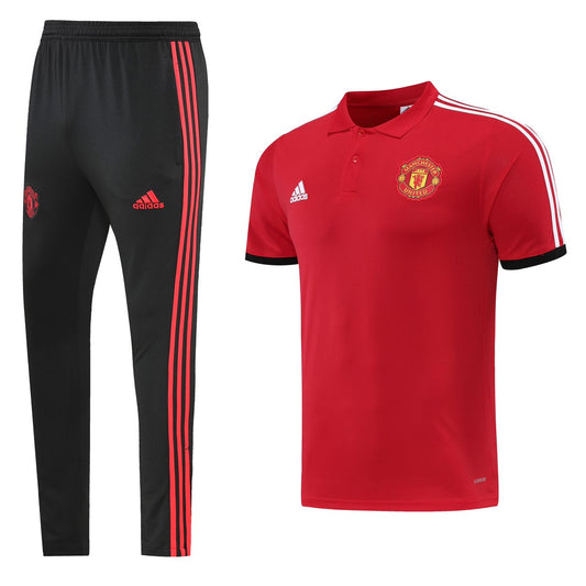 MANCHESTER UNITED RED PRE-MATCH TRAINING KIT
