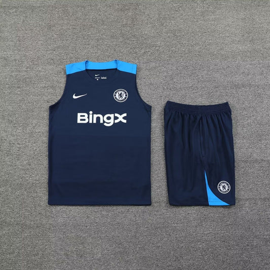 Chelsea sleeveless training kit