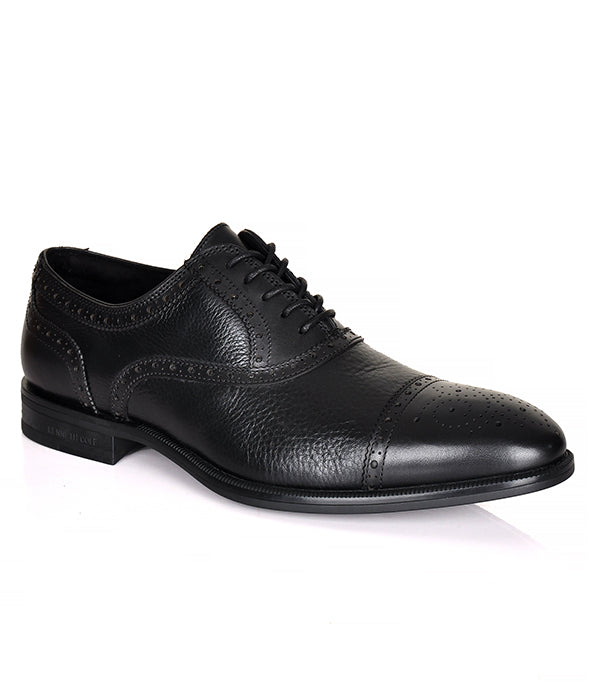 Kenneth Cole Brogues Oxford Lace-up Shoe-Black
