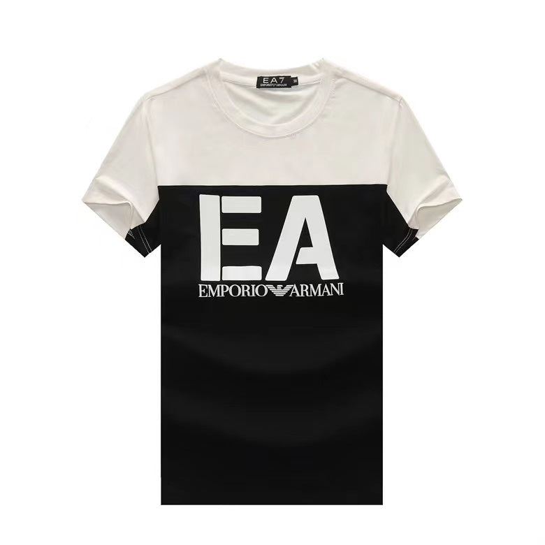 EA7 Emporio Armani Crew Neck Shirt- Multicolor