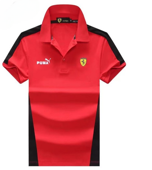 Ferrari Men's Red Polo-Shirt