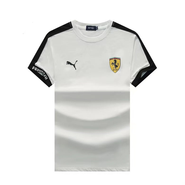 Puma Scuderia White Crew Neck T-Shirt