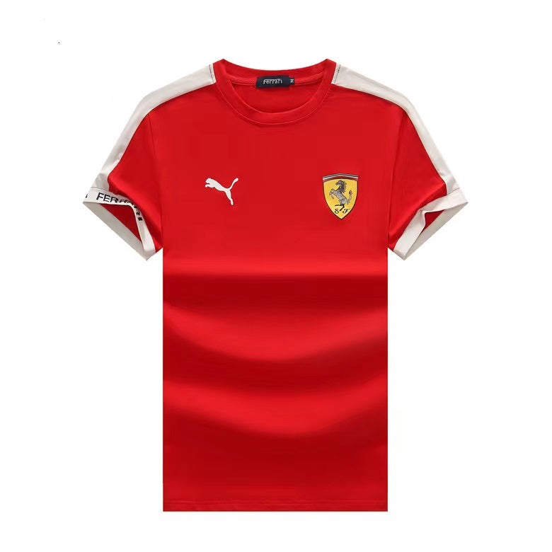 Scuderia Ferrari Crew Neck T-Shirt-Red
