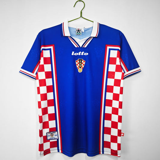 Vintage Croatia world cup 1998 soccer jersey