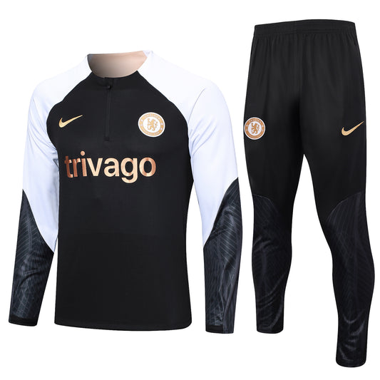 Chelsea Training Kit (Top+Shorts) Black 2023/24