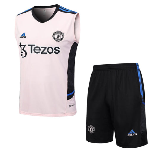 Manchester United Sleeveless Training Kit Pink 2022/23