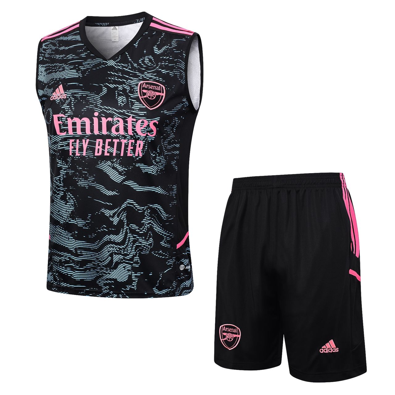 Arsenal Short Sleeveless Training Kit Multicolor