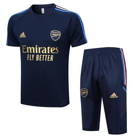 Arsenal Short Sleeve Set Navy 2023-24