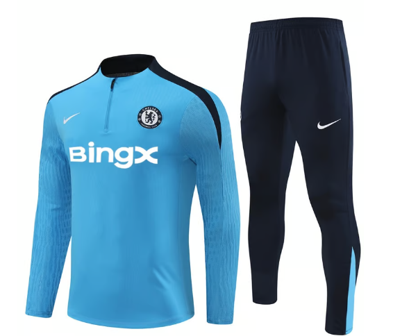 Chelsea FC 2024/25 Blue & Navy Training Tracksuit