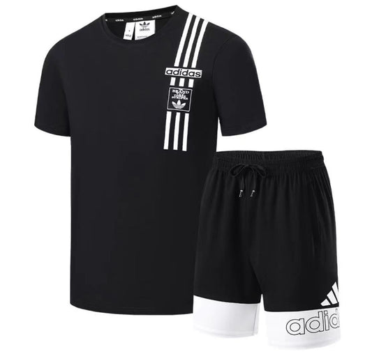 Adidas 3s Essential Training Set Men's Shortsuit-Black