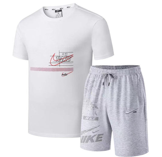 Nike Swoosh Men's Sports Running Set White