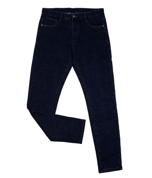 Loewe Slim Fit Stretch Cotton Men's Jeans|Navy Blue