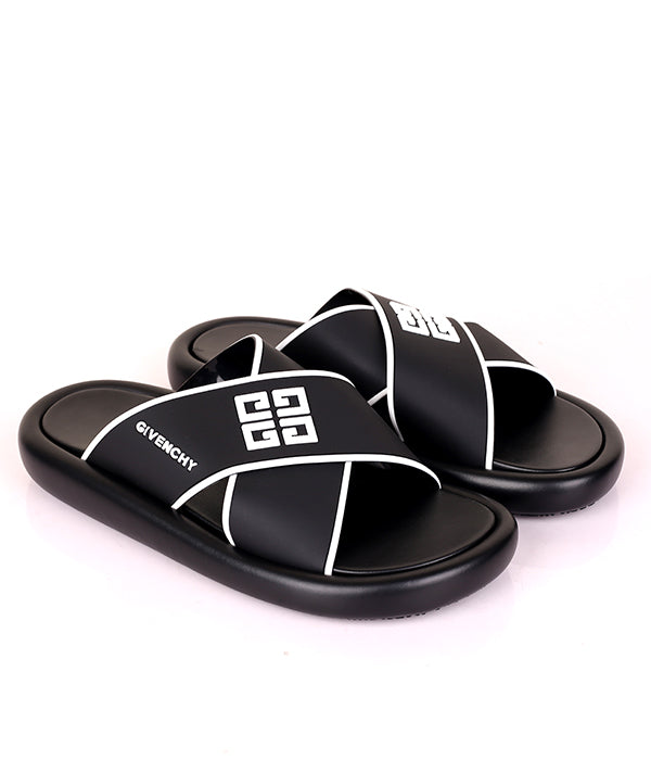 G Cross Cover Slides|Black