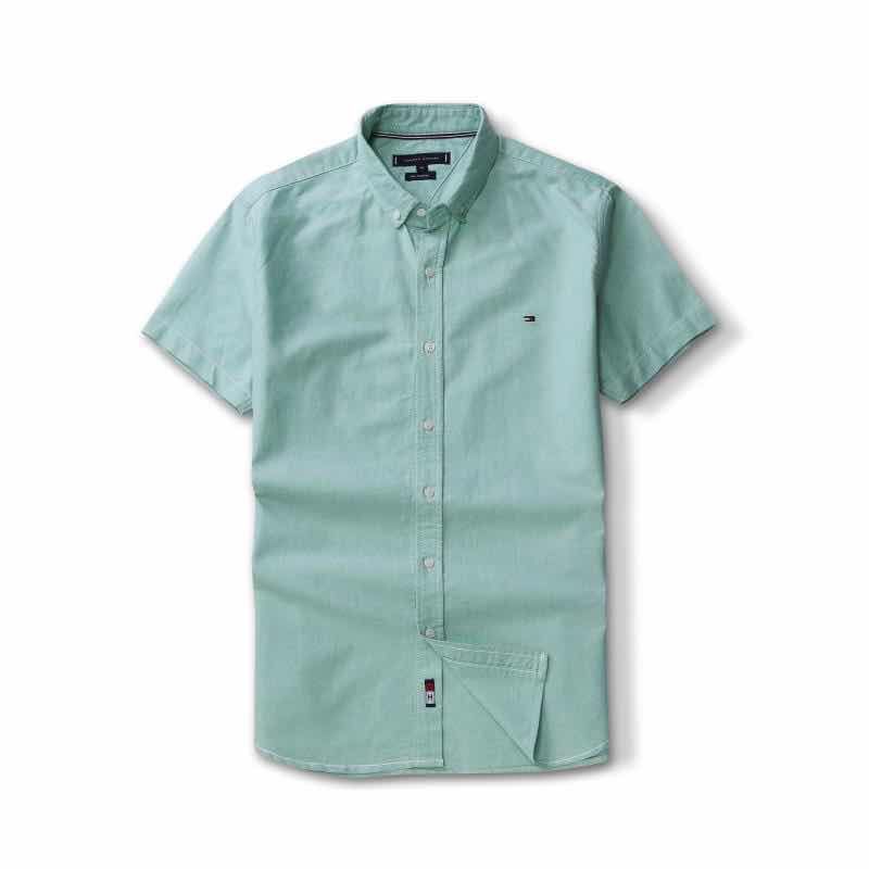 Tommy Hilfiger Shortsleeve Shirt | Mint Green