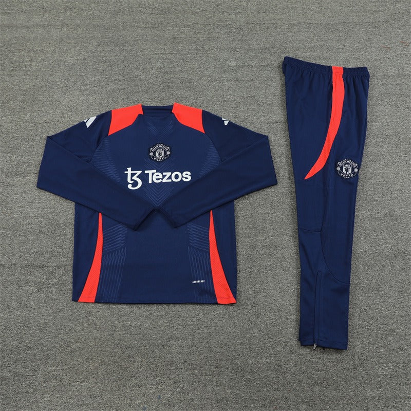 Manchester United Training Suit Navy 24/25