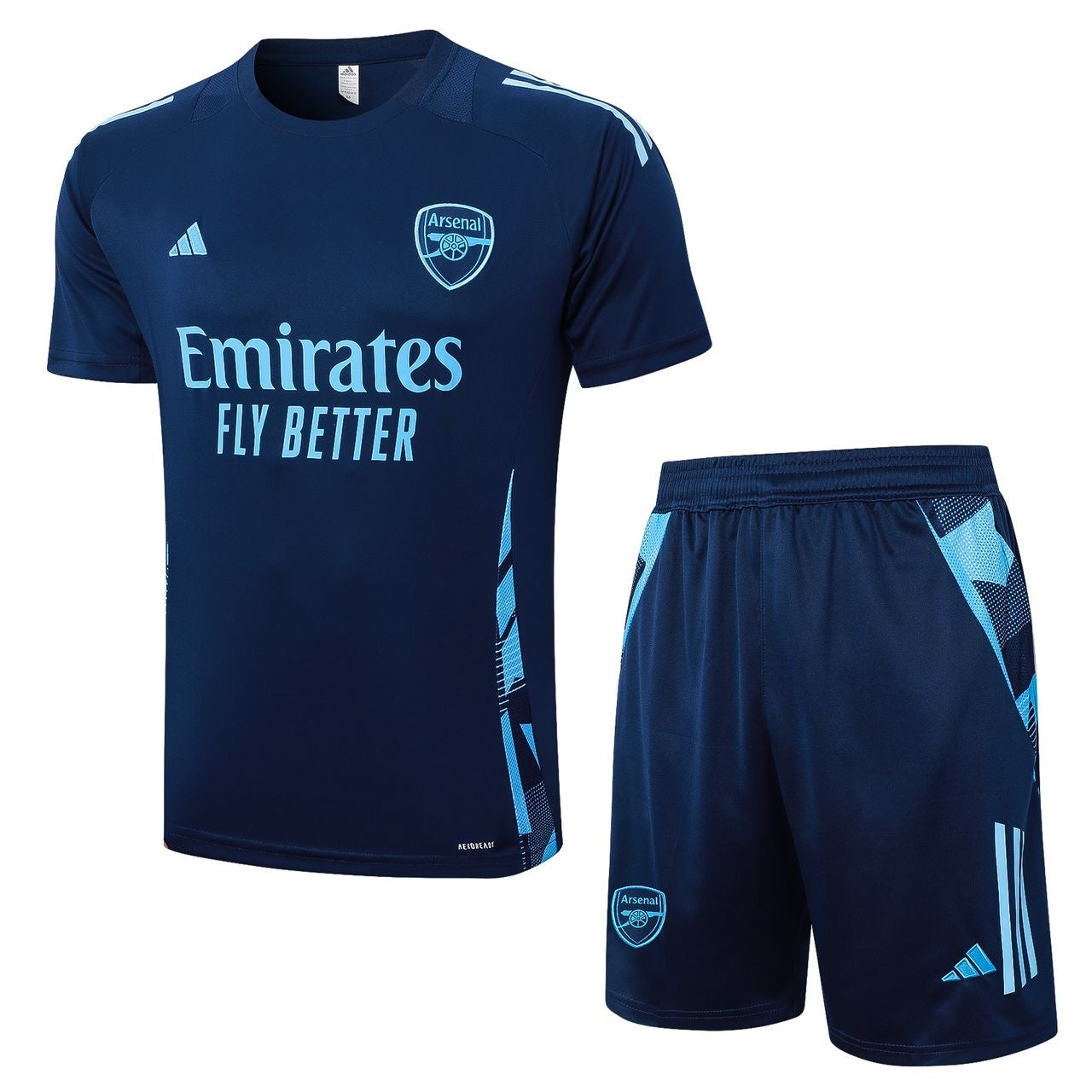 adidas Arsenal 24/25 short sleeves navy training kit