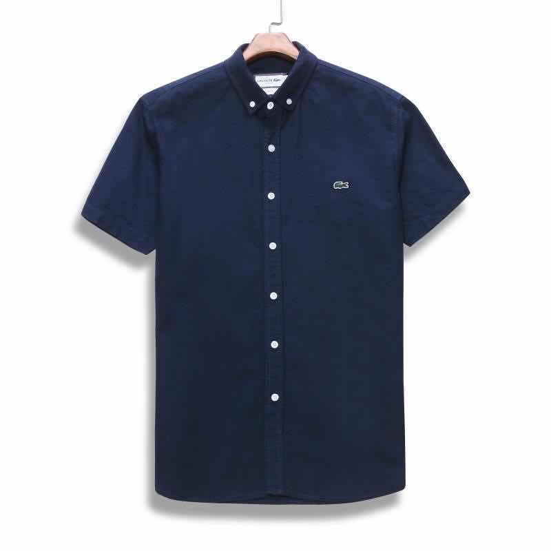 Croc. Short sleeve Shirt | Navy Blue