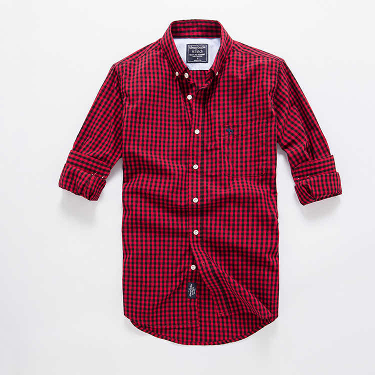 Abercrombie & Fitch Check Shirt |Red Black