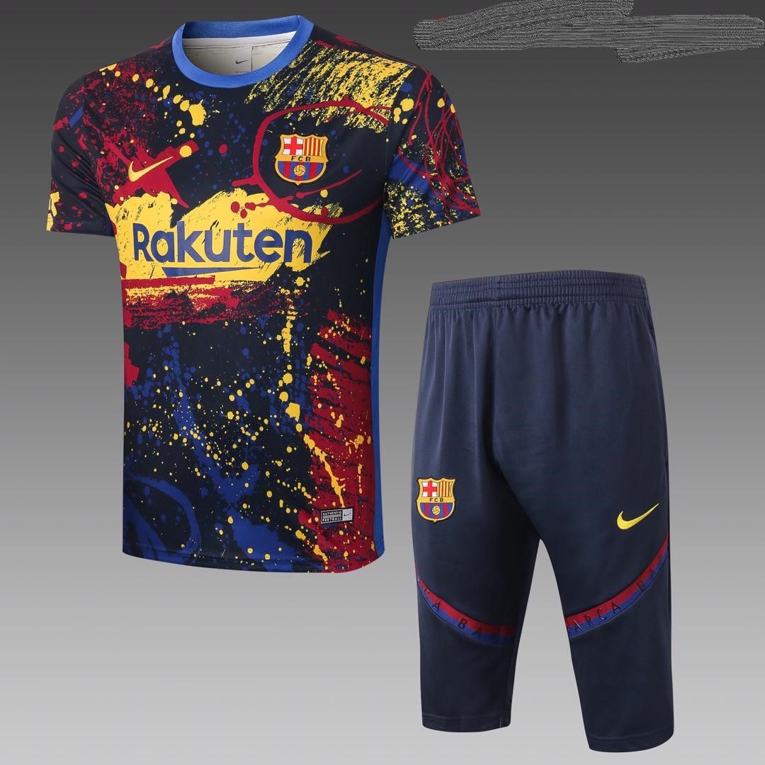 Barcelona Training Short Tracksuit | Multicolor