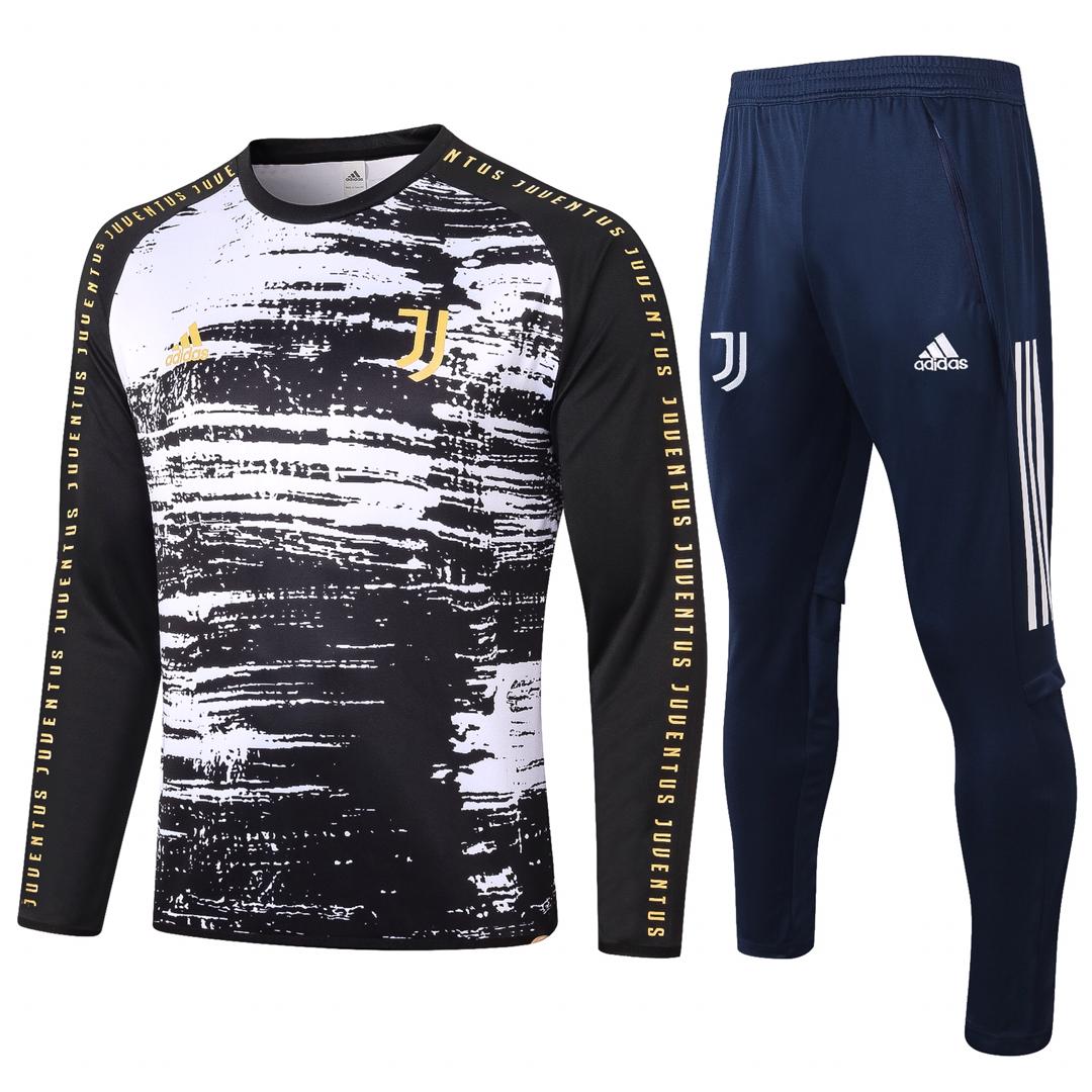 Juventus Training Kit Long-sleeve |Black White Navy Blue