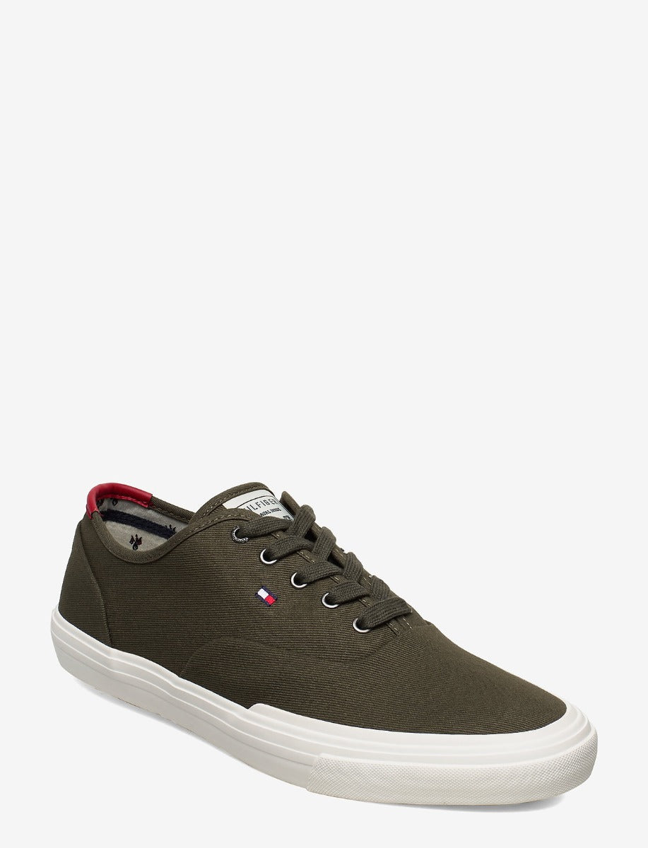 Tommy Hilfiger Core Twill Sneakers | Dark Green