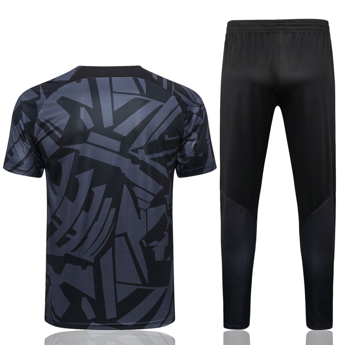 PSG Patterned training suit 2022-23 Grey| Black